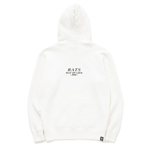 他の写真2: RATS/20th RATS×NEIGHBORHOOD HOODED（WHITE）［クロスネックフーディー-25春夏］