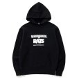 画像1: RATS/20th RATS×NEIGHBORHOOD HOODED（BLACK）［クロスネックフーディー-25春夏］ (1)