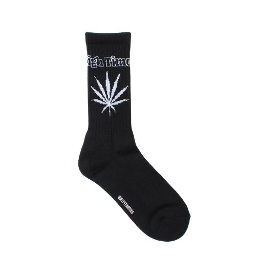 他の写真1: WACKO MARIA/HIGH TIMES / JACQUARD SOCKS（BLACK）［ジャガードソックス-25春夏］