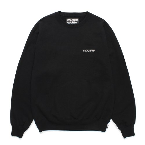 他の写真1: WACKO MARIA/HEAVY WEIGHT CREW NECK SWEAT SHIRT（BLACK）［クルーネックスウェット-25春夏］