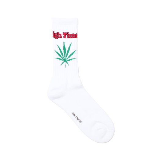 他の写真1: WACKO MARIA/HIGH TIMES / JACQUARD SOCKS（WHITE）［ジャガードソックス-25春夏］