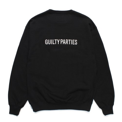 他の写真2: WACKO MARIA/HEAVY WEIGHT CREW NECK SWEAT SHIRT（BLACK）［クルーネックスウェット-25春夏］