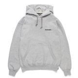 WACKO MARIA/HEAVY WEIGHT PULLOVER HOODED SWEAT SHIRT（GRAY）［プルオーバーパーカー-25春夏］