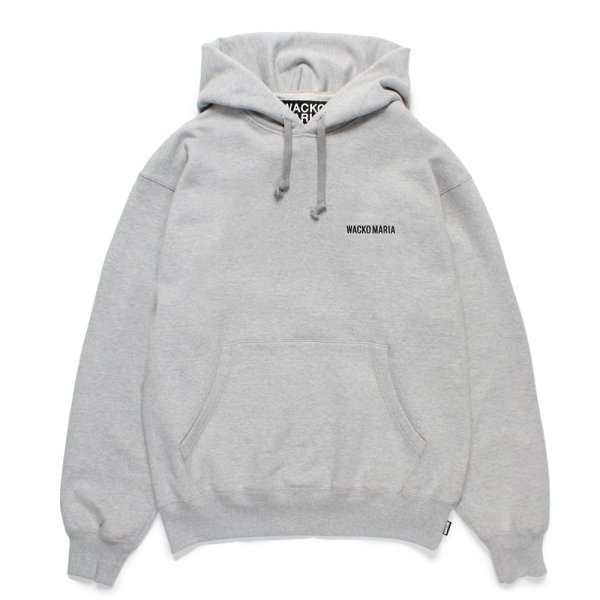 画像1: WACKO MARIA/HEAVY WEIGHT PULLOVER HOODED SWEAT SHIRT（GRAY）［プルオーバーパーカー-25春夏］