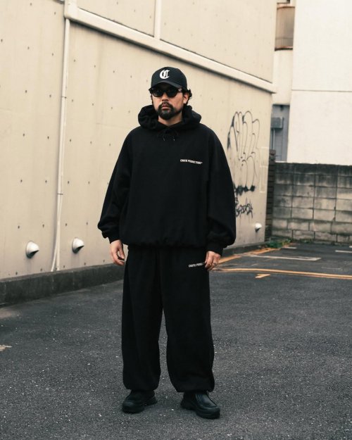 他の写真3: COOTIE PRODUCTIONS/Fleece Wide Easy Pants（Black）［フリースワイドイージーパンツ-25春夏］