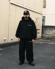 画像5: COOTIE PRODUCTIONS/Fleece Sweat Hoodie（Black）［フリースフーディー-25春夏］