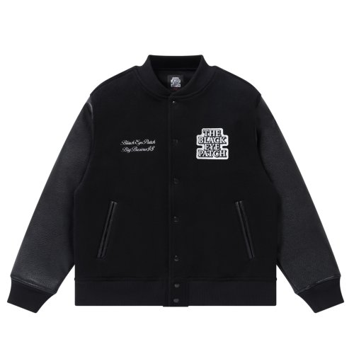 他の写真1: BlackEyePatch/LABEL PACK PATCHED STADIUM JACKET（BLACK）