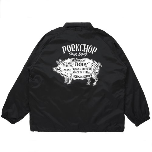 他の写真2: PORKCHOP/BOA COACH JKT（BLACK）［ボアコーチJKT-25春夏］