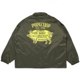 PORKCHOP/BOA COACH JKT（OLIVE）［ボアコーチJKT-25春夏］