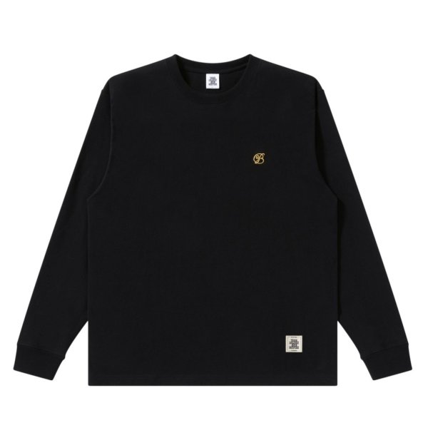 画像1: BlackEyePatch/SMALL B EMBLEM L/S TEE（BLACK）