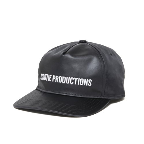 他の写真2: COOTIE PRODUCTIONS/Damp Coated Satin 5 Panel Cap（Black/White）［5パネルキャップ-25春夏］