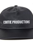 画像4: COOTIE PRODUCTIONS/Damp Coated Satin 5 Panel Cap（Black/White）［5パネルキャップ-25春夏］ (4)