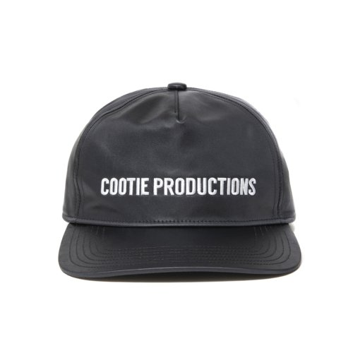 他の写真1: COOTIE PRODUCTIONS/Damp Coated Satin 5 Panel Cap（Black/White）［5パネルキャップ-25春夏］