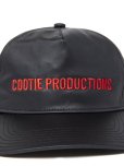 画像4: COOTIE PRODUCTIONS/Damp Coated Satin 5 Panel Cap（Black/Red）［5パネルキャップ-25春夏］