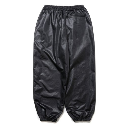 他の写真2: COOTIE PRODUCTIONS/Damp Coated Satin Wide Track Pants（Black）［ワイドトラックパンツ-25春夏］