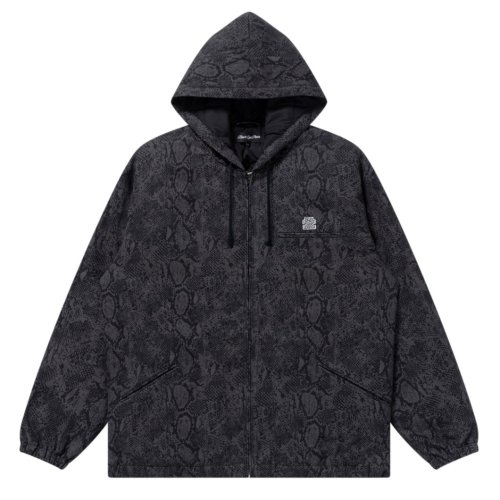 他の写真1: BlackEyePatch/SMALL OG PYTHON PATTERNED HOODED JACKET（BLACK）