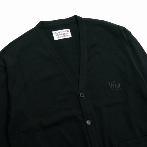 他の写真3: WACKO MARIA/COTTON KNIT CARDIGAN（BLACK）［コットンニットカーディガン-25春夏］