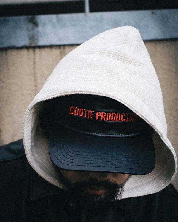 画像5: COOTIE PRODUCTIONS/Damp Coated Satin 5 Panel Cap（Black/White）［5パネルキャップ-25春夏］