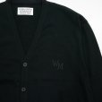 画像3: WACKO MARIA/COTTON KNIT CARDIGAN（BLACK）［コットンニットカーディガン-25春夏］ (3)