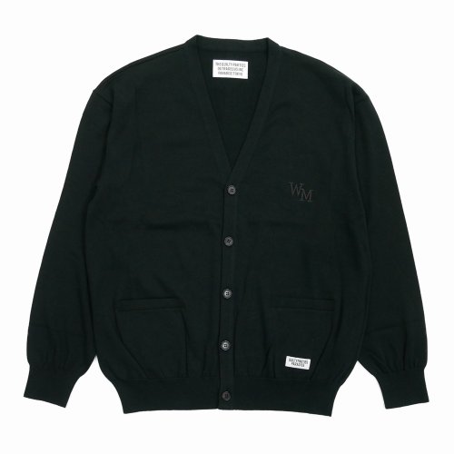 他の写真1: WACKO MARIA/COTTON KNIT CARDIGAN（BLACK）［コットンニットカーディガン-25春夏］