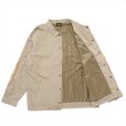 画像3: PORKCHOP/LOGO COACH JKT（BEIGE）［ロゴコーチJKT-25春夏］