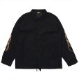 画像2: PORKCHOP/LOGO COACH JKT（BLACK）［ロゴコーチJKT-25春夏］ (2)