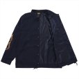 画像3: PORKCHOP/LOGO COACH JKT（NAVY）［ロゴコーチJKT-25春夏］ (3)