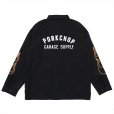 画像1: PORKCHOP/LOGO COACH JKT（BLACK）［ロゴコーチJKT-25春夏］ (1)