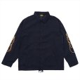 画像2: PORKCHOP/LOGO COACH JKT（NAVY）［ロゴコーチJKT-25春夏］ (2)