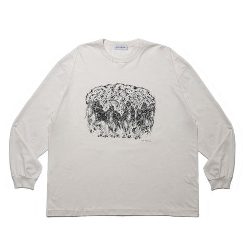 他の写真1: COOTIE PRODUCTIONS/Print L/S Tee（Magical Design）（Off Ivory）［プリント長袖T-25春夏］