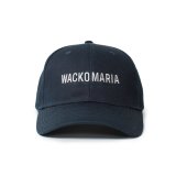 WACKO MARIA/6PANEL CAP（NAVY）［6パネルキャップ-25春夏］