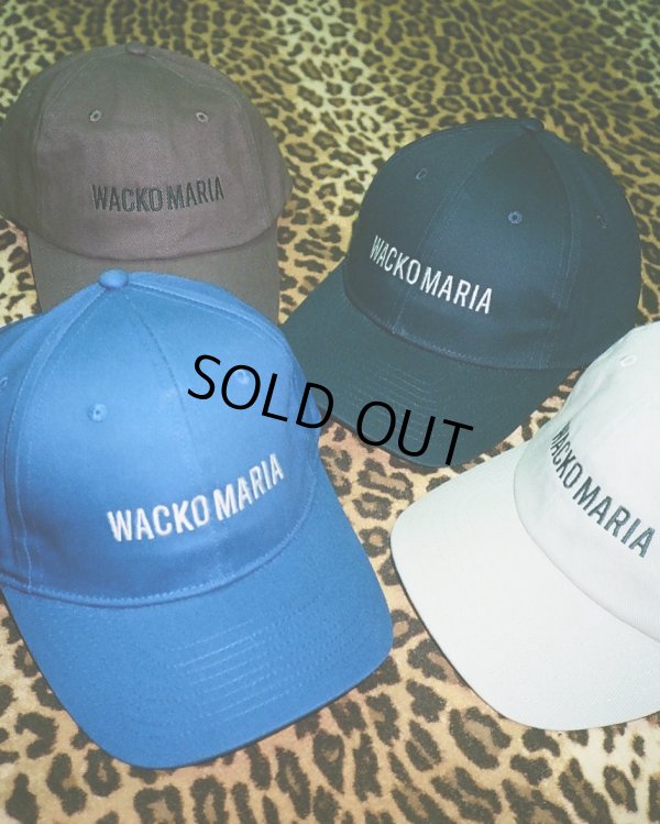 画像2: WACKO MARIA/6PANEL CAP（BLUE）［6パネルキャップ-25春夏］