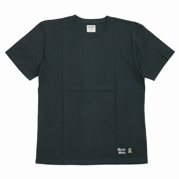 画像1: WACKO MARIA/STANDARD T-SHIRT（BLACK）［プリントT-25春夏］