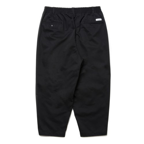 他の写真2: COOTIE PRODUCTIONS/T/C 2 Tuck Easy Ankle Pants（Black）［T/C 2タックイージーアンクルパンツ-25春夏］