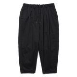 COOTIE PRODUCTIONS/T/C 2 Tuck Easy Ankle Pants（Black）［T/C 2タックイージーアンクルパンツ-25春夏］