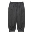 画像1: COOTIE PRODUCTIONS/T/C 2 Tuck Easy Ankle Pants（Gray）［T/C 2タックイージーアンクルパンツ-25春夏］ (1)