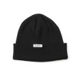 画像1: CALEE/COOL MAX KNIT CAP（BLACK）［ニットキャップ-25春夏］ (1)