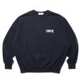 画像2: COOTIE PRODUCTIONS/AD Processing Sweat Crew（Navy）［スウェットクルー-25春夏］ (2)