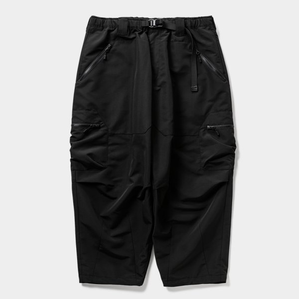 画像1: TIGHTBOOTH/RIPSTOP CARGO BALLOON PANTS（Black）［リップストップカーゴバルーンパンツ-25春夏］