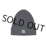 BlackEyePatch/OG LABEL PATCHED BEANIE（NAVY）