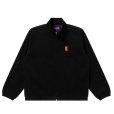 画像1: BlackEyePatch/SMALL HWC CORDUROY TRACK JACKET（BLACK） (1)