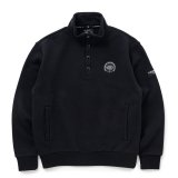 RATS/STAND COLLAR SWEAT（BLACK）［スタンドカラースウェット-24秋冬］