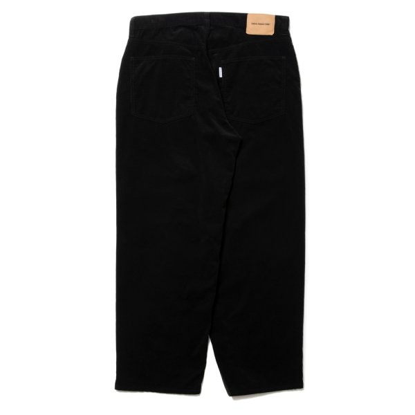 画像2: COOTIE PRODUCTIONS/5 Pocket Corduroy Baggy Pants（Black）［コーデュロイバギーパンツ-25春夏］