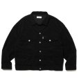 画像1: COOTIE PRODUCTIONS/3rd Type Corduroy Jacket（Black）［サードタイプコーデュロイJKT-25春夏］ (1)