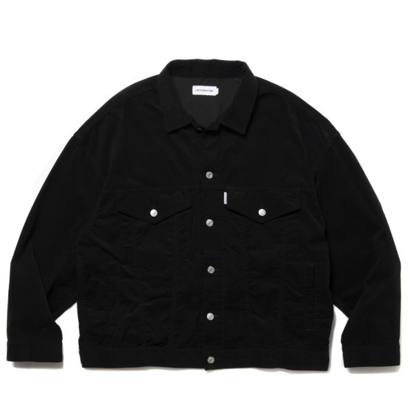 画像1: COOTIE PRODUCTIONS/3rd Type Corduroy Jacket（Black）［サードタイプコーデュロイJKT-25春夏］