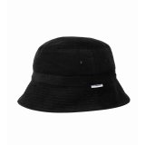 COOTIE PRODUCTIONS/Corduroy Bucket Hat（Black）［コーデュロイバケットハット-25春夏］