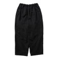 画像1: COOTIE PRODUCTIONS/N/L Weather Wide Training Pants（Black）［ワイドトレーニングパンツ-25春夏］ (1)