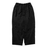 COOTIE PRODUCTIONS/N/L Weather Wide Training Pants（Black）［ワイドトレーニングパンツ-25春夏］