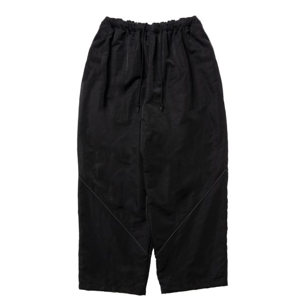 画像1: COOTIE PRODUCTIONS/N/L Weather Wide Training Pants（Black）［ワイドトレーニングパンツ-25春夏］