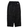 画像2: COOTIE PRODUCTIONS/N/L Weather Wide Training Pants（Black）［ワイドトレーニングパンツ-25春夏］ (2)